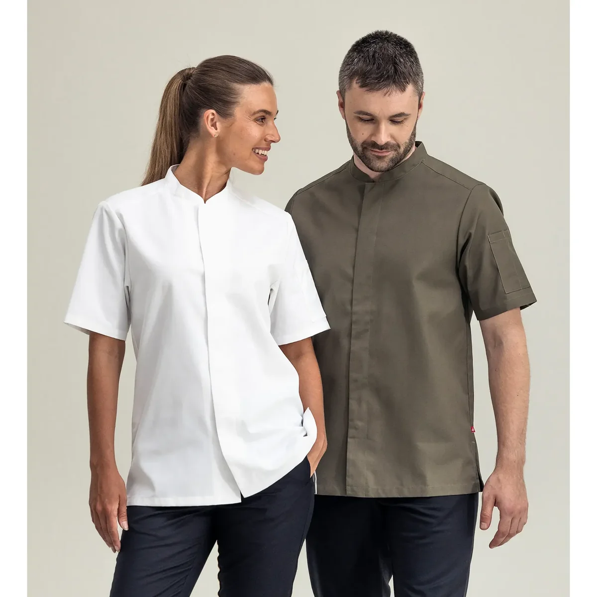 1097 Chef Shirt Smart Unisex White | Mastorat