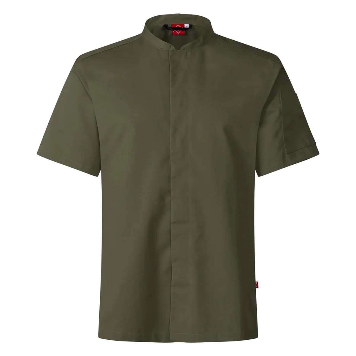 1097 Chef Shirt Smart Unisex Olive Green | Mastorat