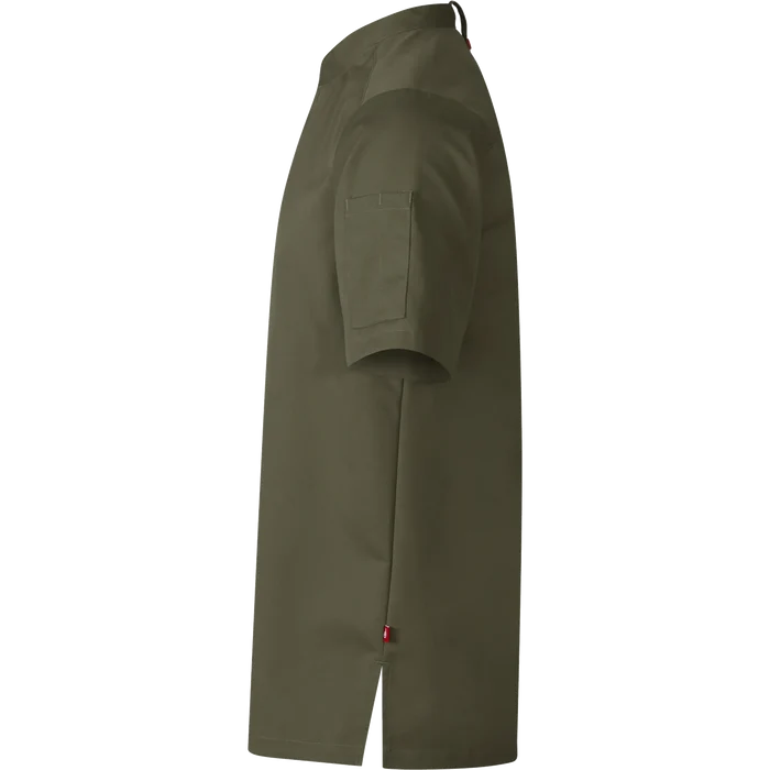 1097 Chef Shirt Smart Unisex Olive Green | Mastorat