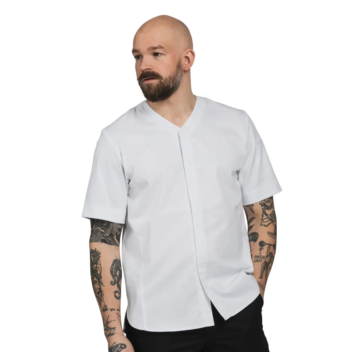 1107 Chef Jacket Stretch Smart Unisex White | Mastorat