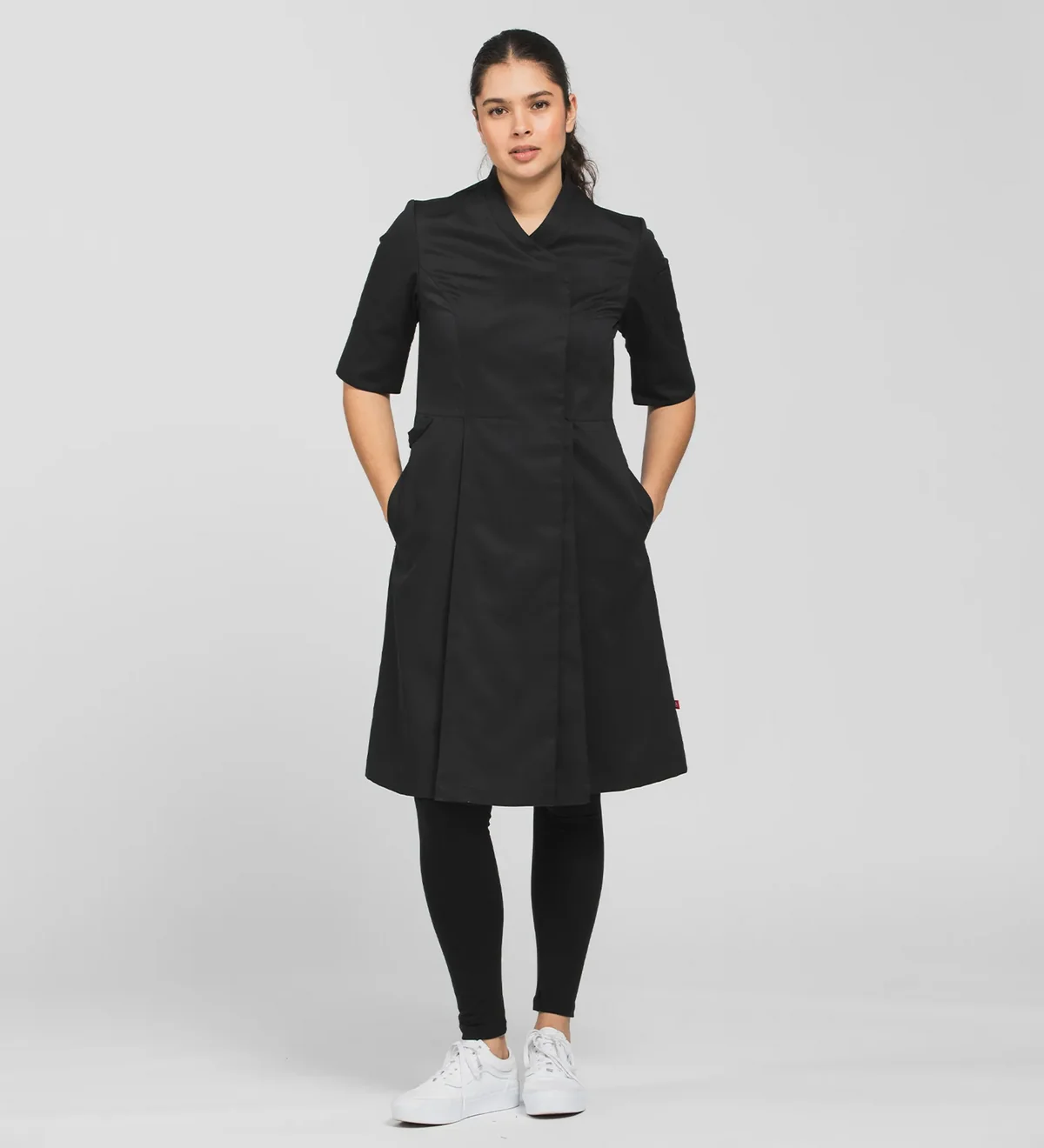 2504 Chef’s Dress Stretch Black | Mastorat