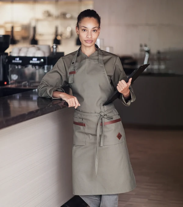 1099 Chef Shirt Smart Unisex – Olive Green