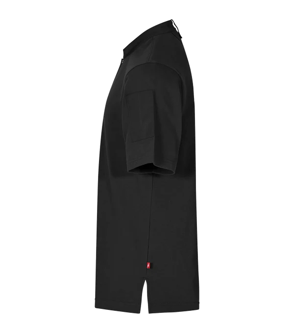 6109 Chef Polo Shirt Black | Unisex Workwear | Mastorat