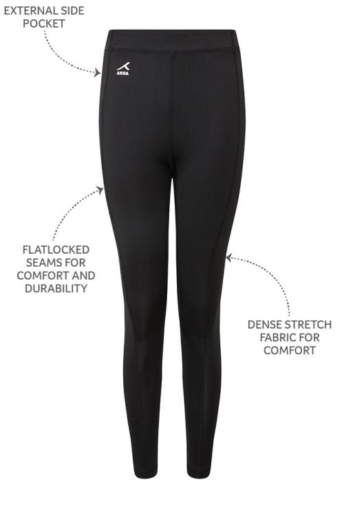 AKOA Comfort Stretch Multisport School PE Leggings (9–16+ Years)