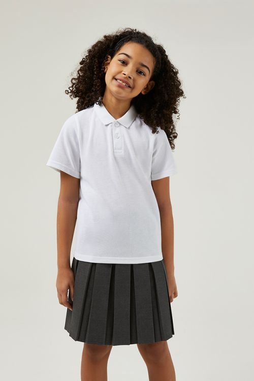 Basics 3 Pack Short Sleeve Polo Shirts (3–16 Years)