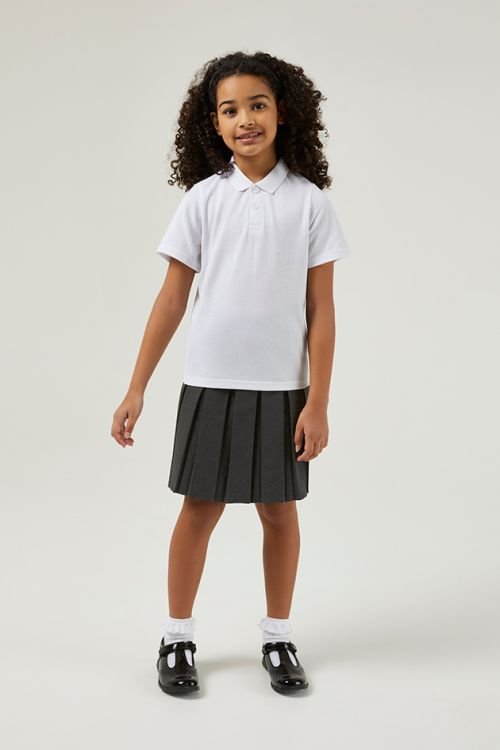 Basics 3 Pack Short Sleeve Polo Shirts (3–16 Years)