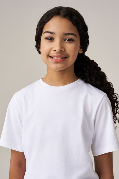 School Uniform UK Basics 2 Pack Cotton T-Shirts | Mastorat