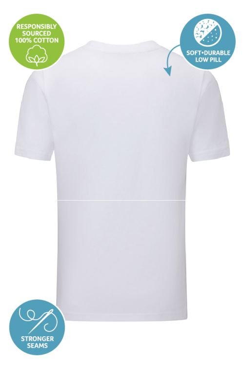 School Uniform UK Basics 2 Pack Cotton T-Shirts | Mastorat