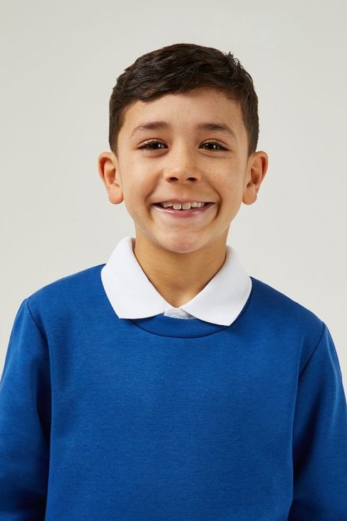 School Uniform UK Crew Neck Sweatshirt (3-16 Years) | Mastorat