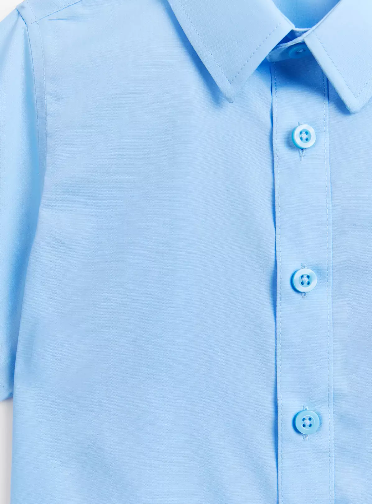 3 Pack Unisex Blue Short Sleeve Shirts 3 Years