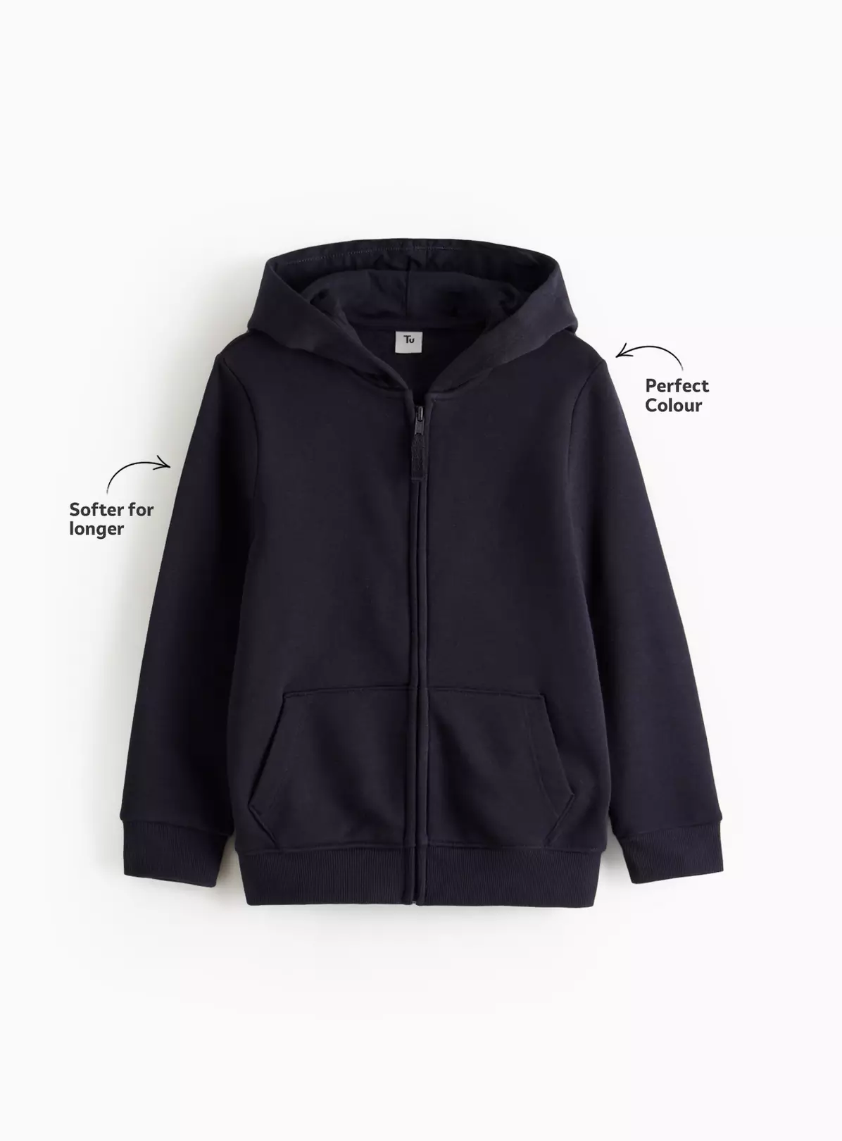 Unisex Navy Sweat Hoodie 7 Years | School Uniform UK