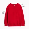 2 Pack Unisex Red V-Neck Jumpers 4 Years