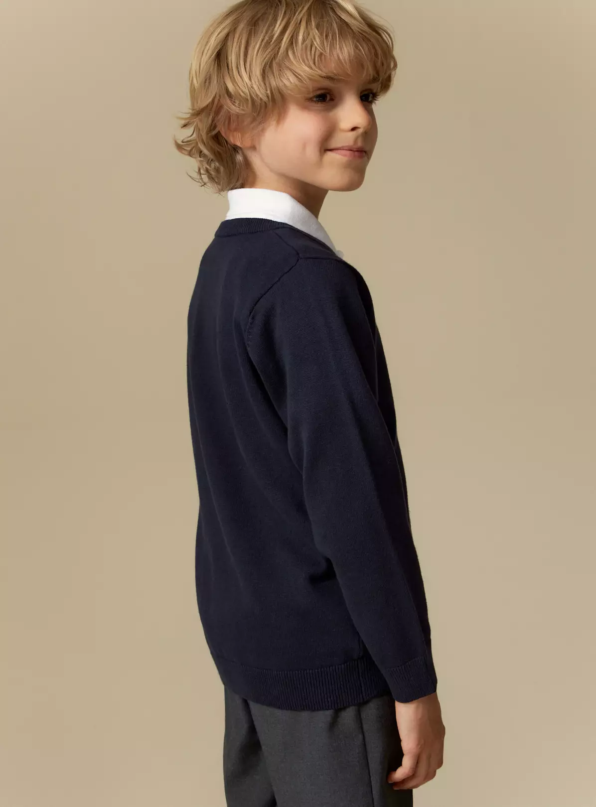 2 Pack Navy V Neck Jumpers 4 Years | School Uniform UK