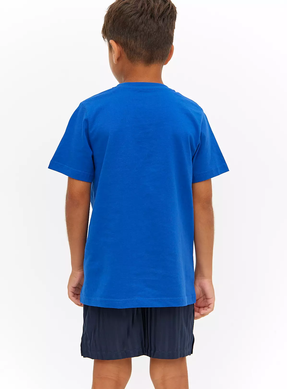2 Pack Blue Sports Crew Neck T-Shirts 6 Years