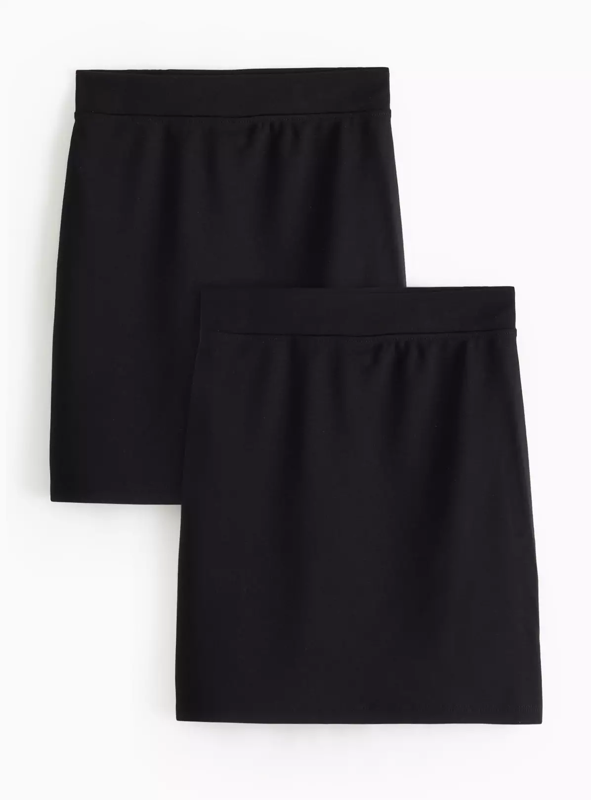 Black Mini Jersey Tube Skirt | School Uniform UK | Mastorat