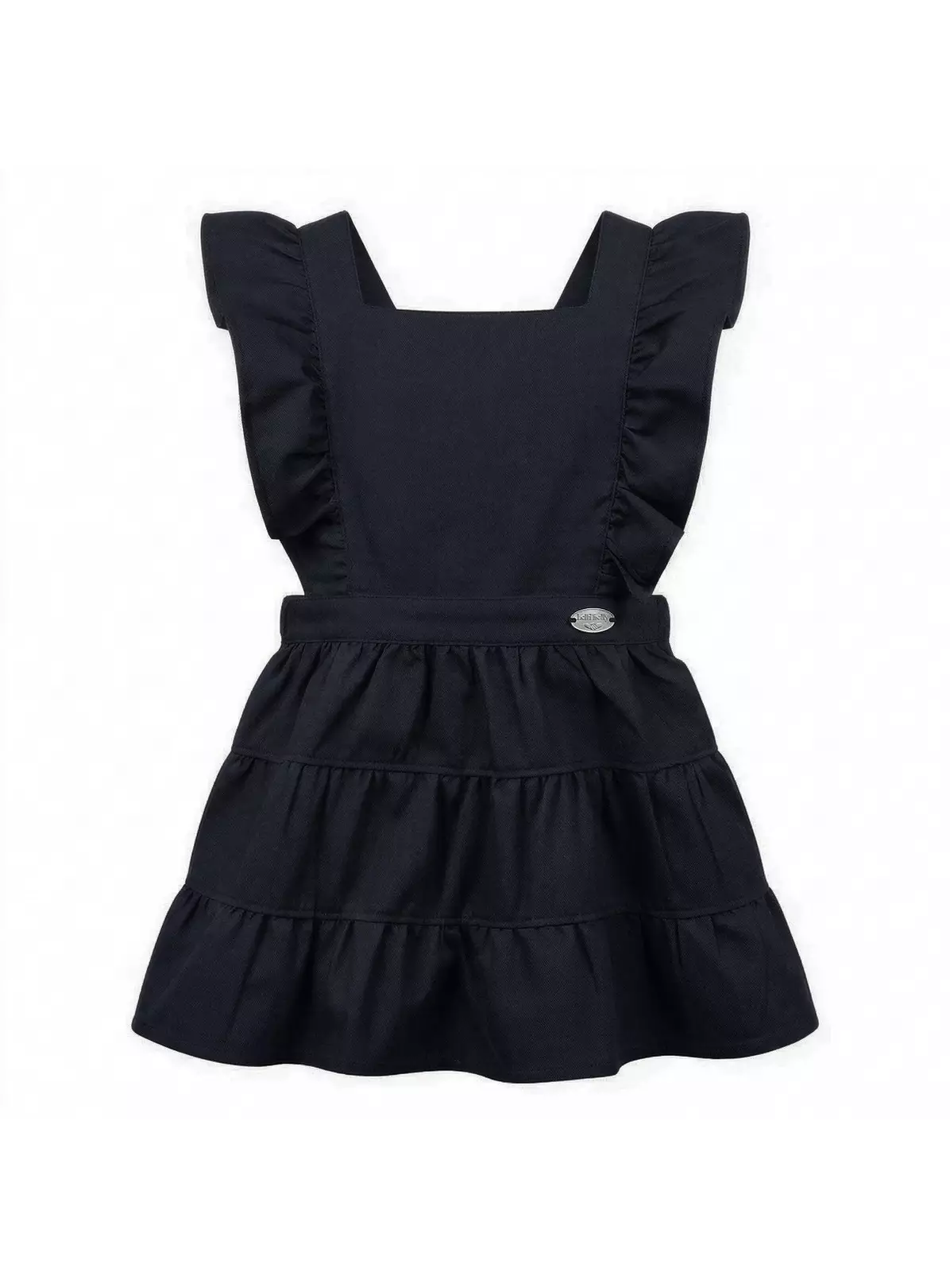 LELLI KELLY Bryony Tiered Pinafore Dress Navy 6–7 Years