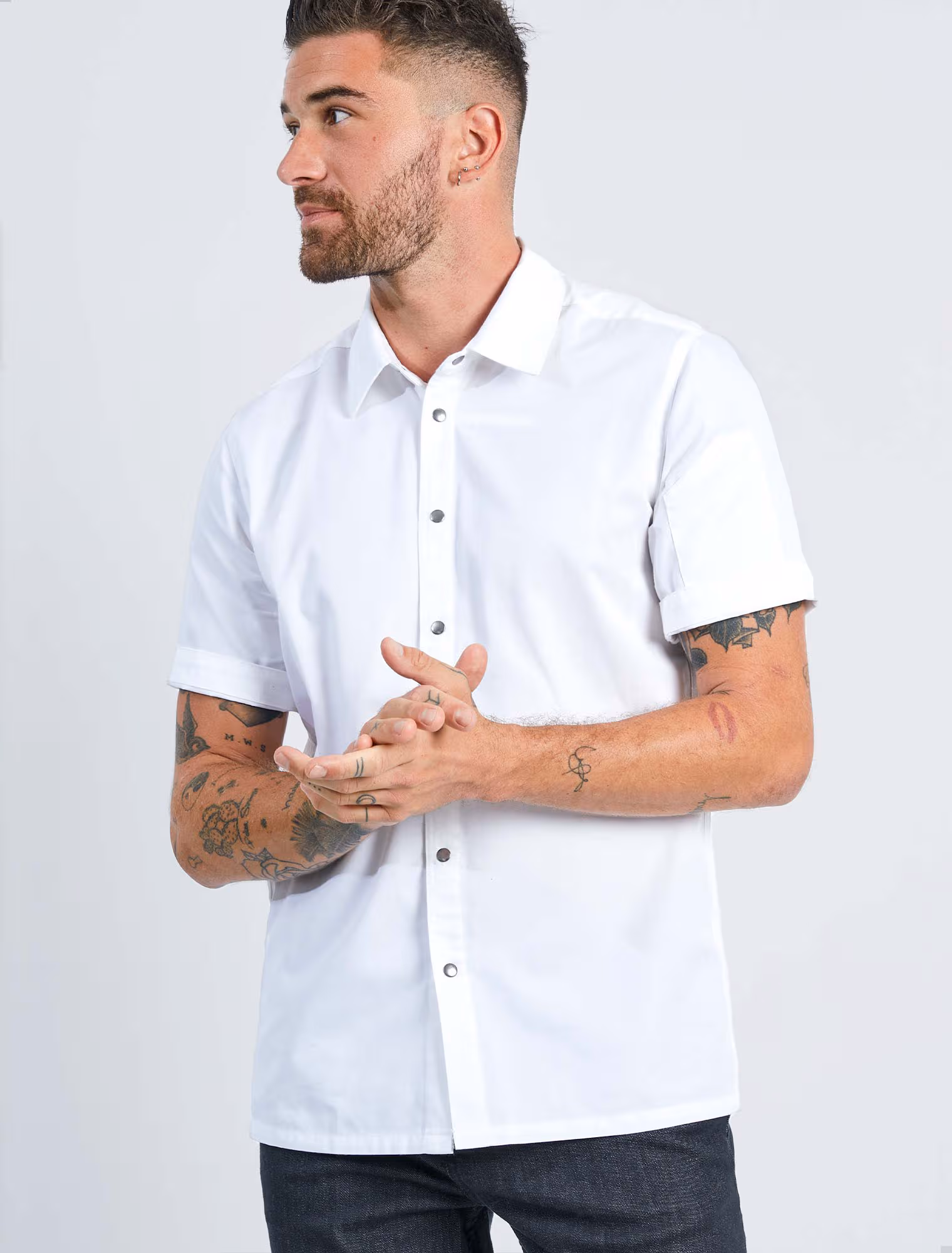 Men’s Restaurant Uniforms White | Mastorat UK