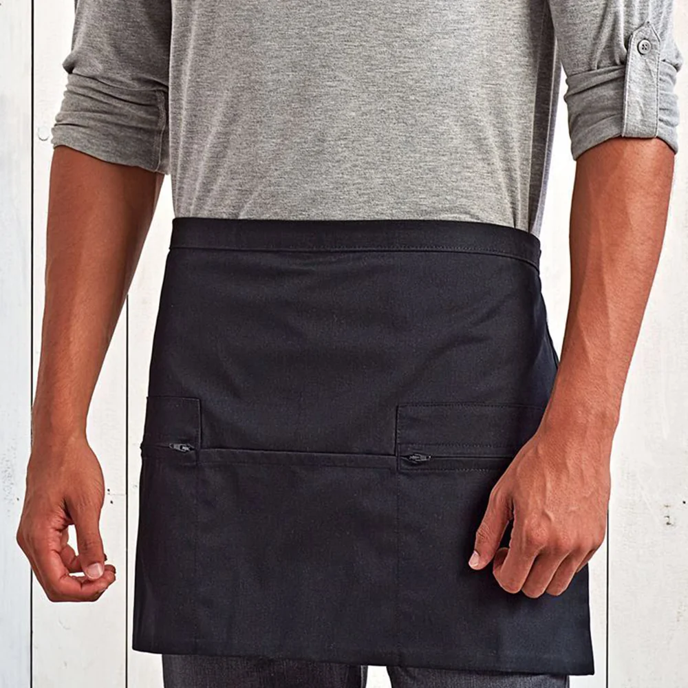 Black Waist Apron PR105 for Restaurants