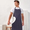Striped Bib Apron PR110 for Restaurant Uniforms