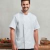 Chefs Coolchecker Short Sleeve Jacket PR902 | Mastorat