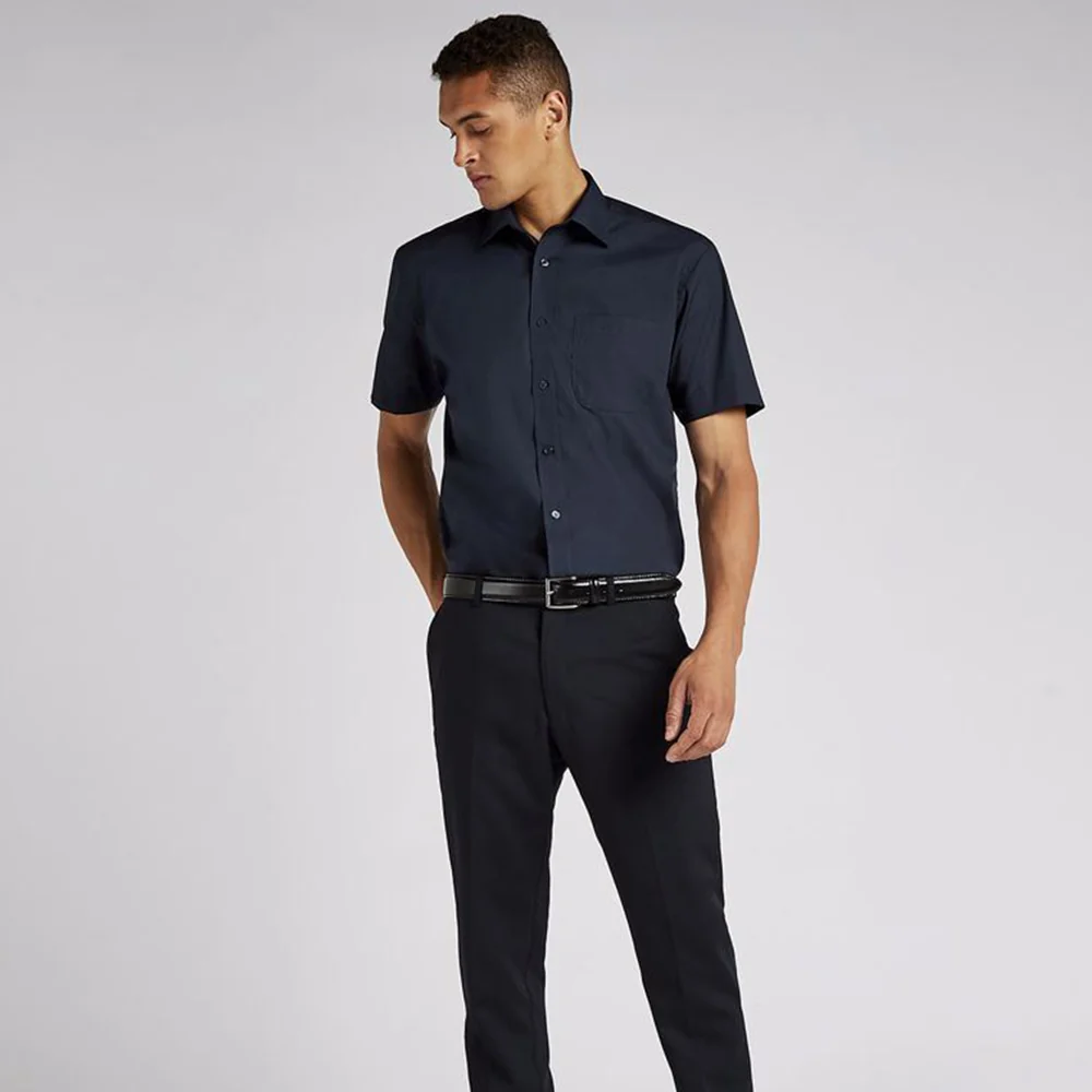 Men’s Business Shirt Short-Sleeved Classic Fit | Mastorat