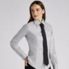 Women’s Corporate Oxford Blouse Long Sleeve
