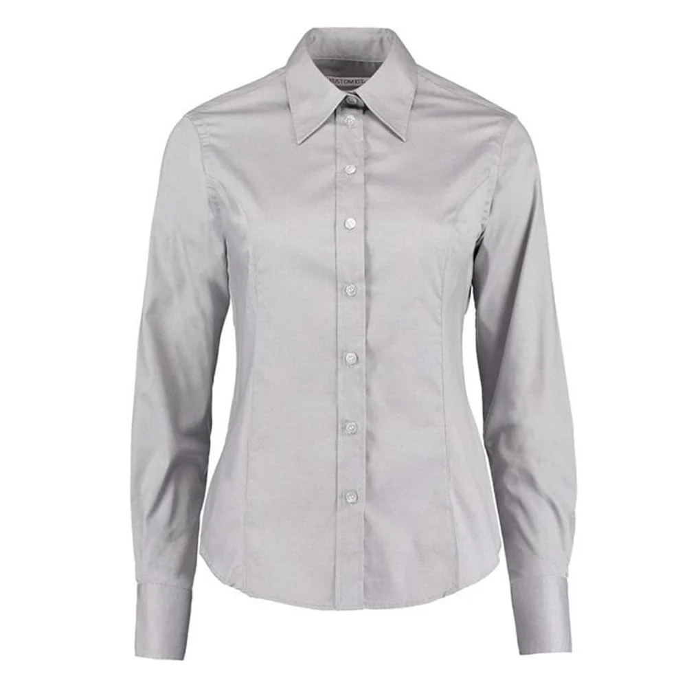 Women’s Corporate Oxford Blouse Long Sleeve