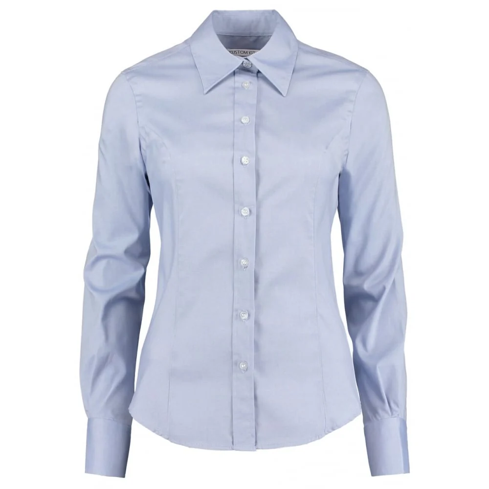 Women’s Corporate Oxford Blouse Long Sleeve | Mastorat - Image 3